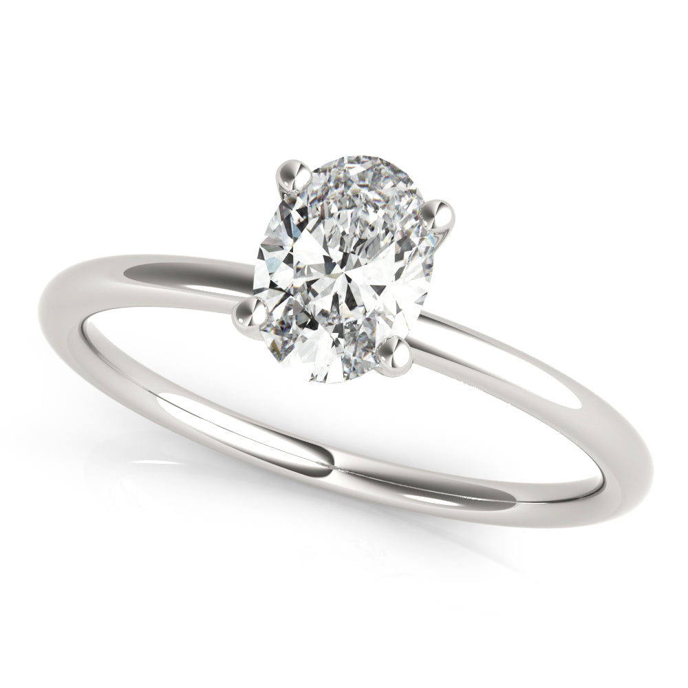 Oval Diamond Solitaire Engagement Ring · 2.00 ct tw