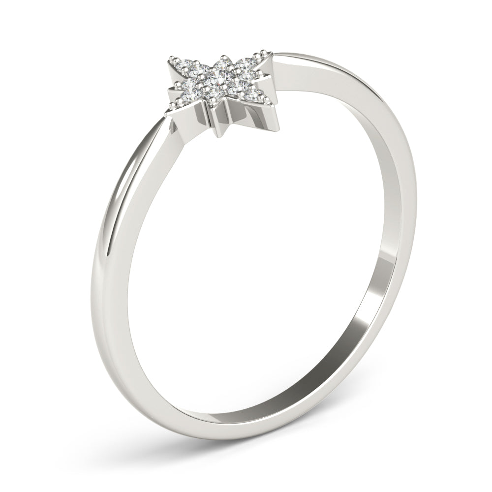 Round Diamond Fashion Ring · 0.06 ct tw