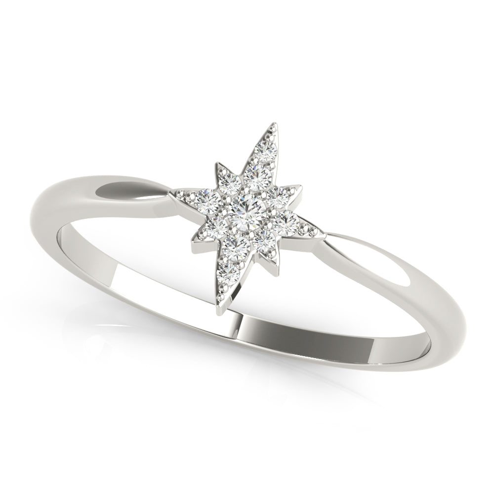 Round Diamond Fashion Ring · 0.06 ct tw
