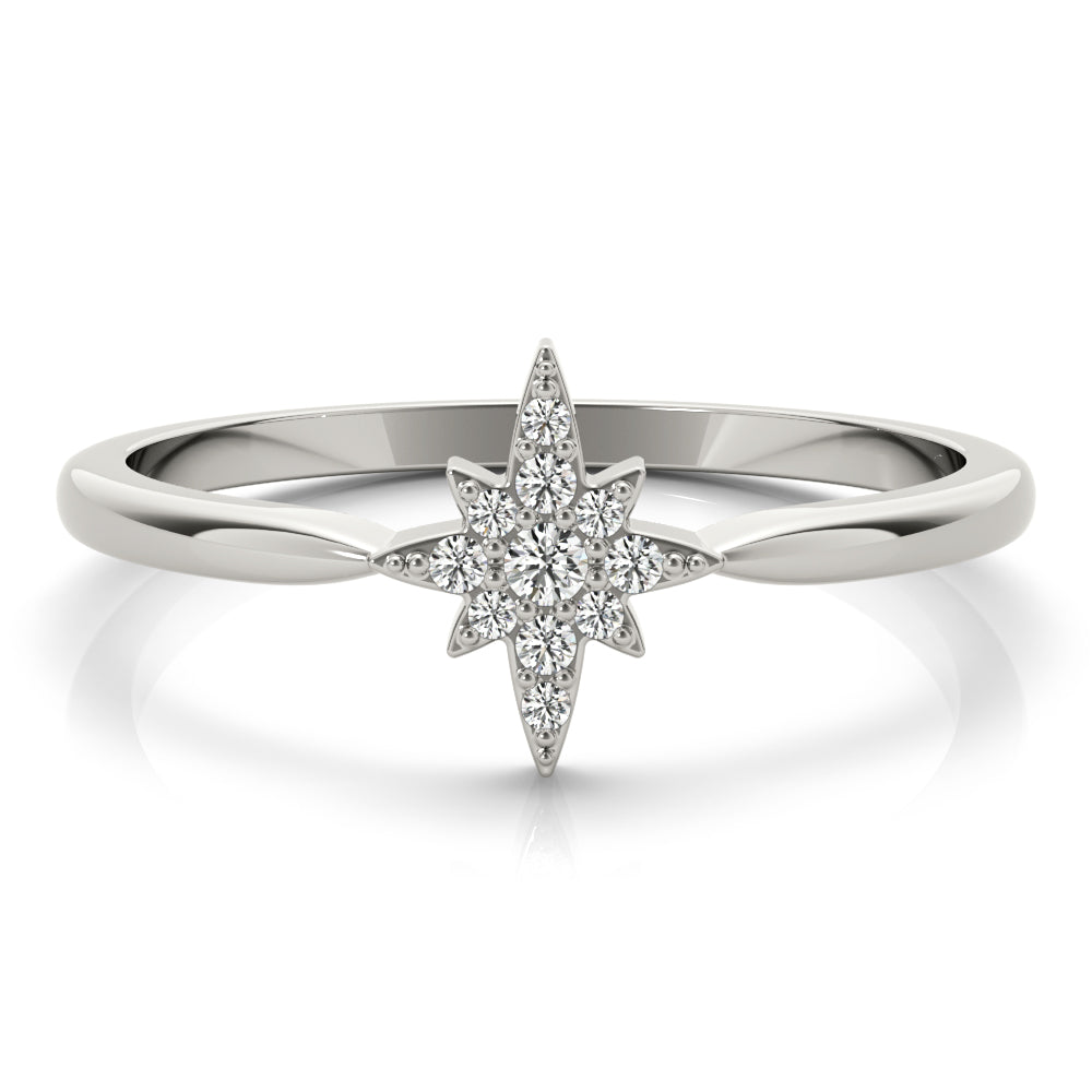 Round Diamond Fashion Ring · 0.06 ct tw