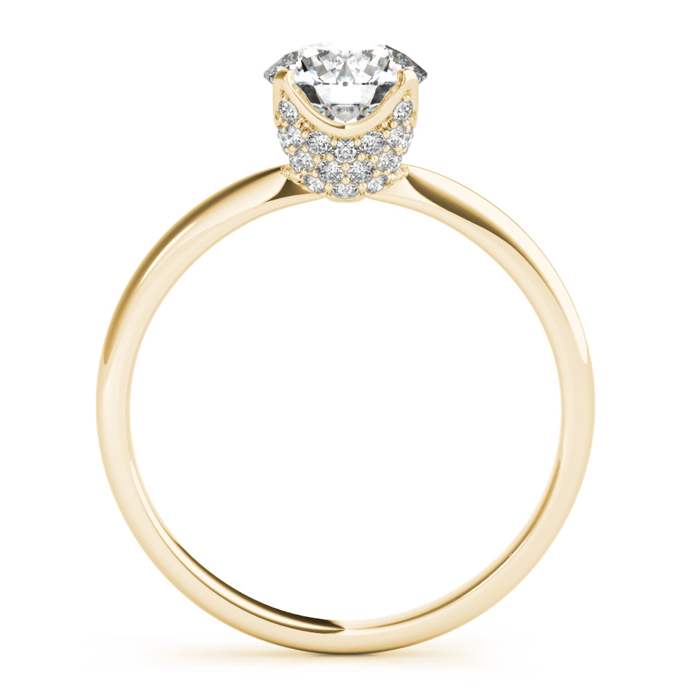 Round Center Diamond Engagement Ring · 1.23 ct tw