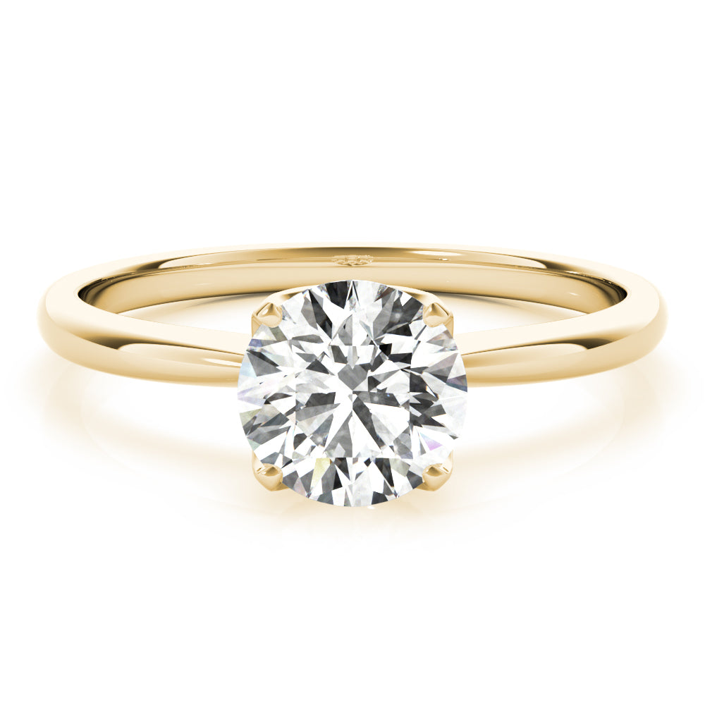 Round Center Diamond Engagement Ring · 1.23 ct tw
