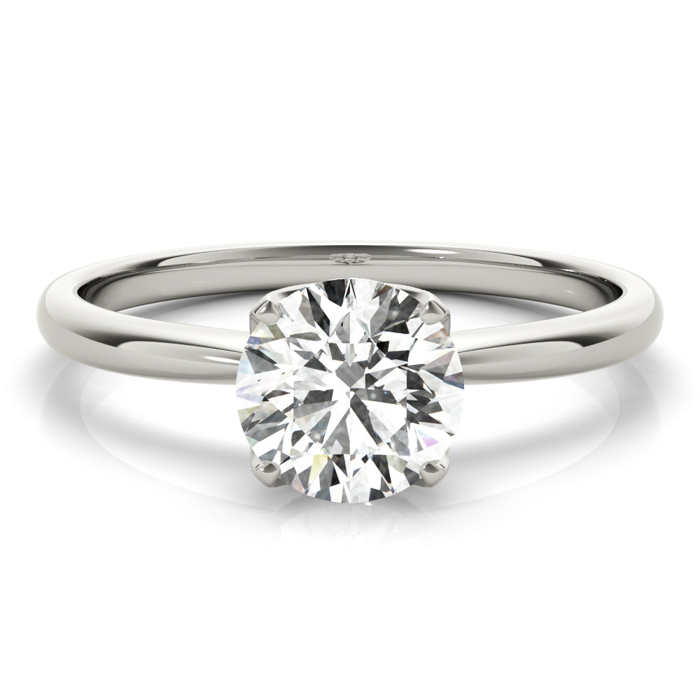 Round Center Diamond Engagement Ring · 1.23 ct tw