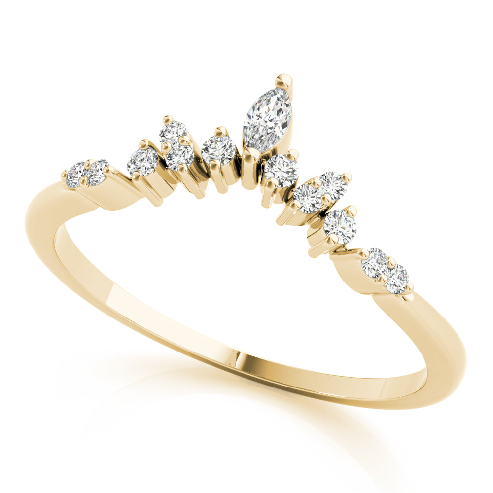 Marquise Diamond Fashion Ring · 0.19 ct tw