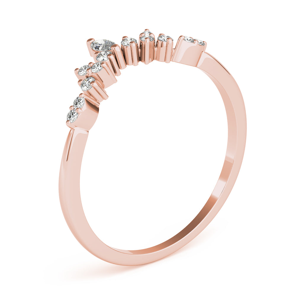 Marquise Diamond Fashion Ring · 0.19 ct tw