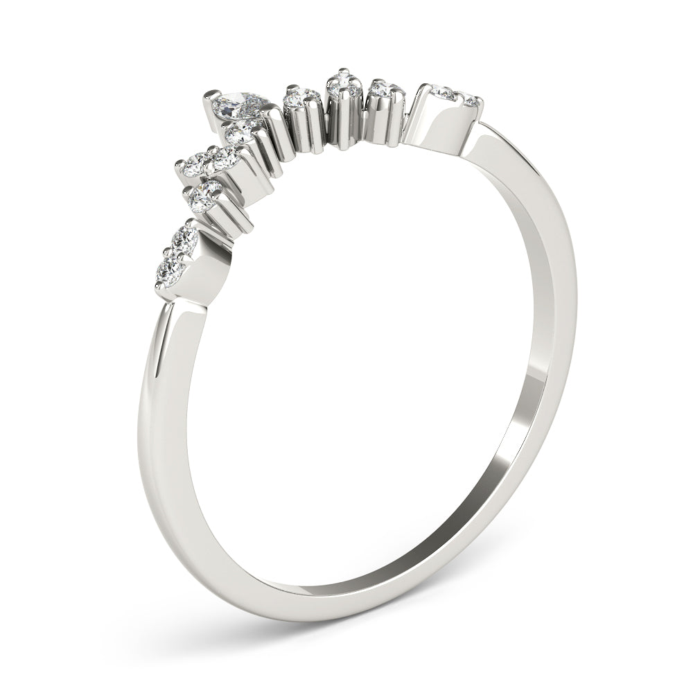Marquise Diamond Fashion Ring · 0.19 ct tw