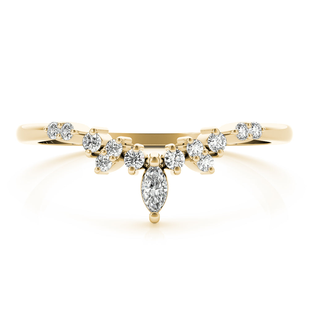 Marquise Diamond Fashion Ring · 0.19 ct tw