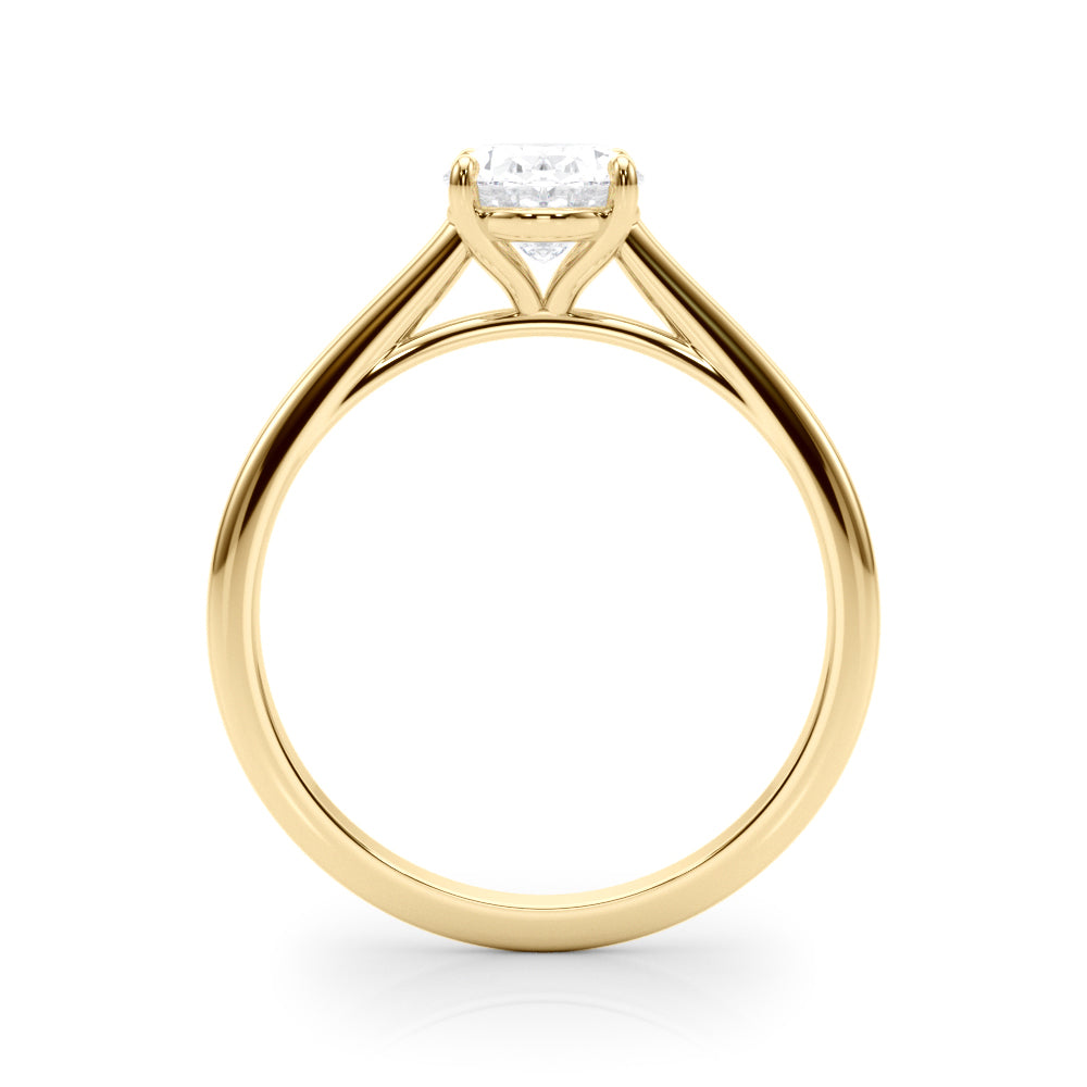 Oval Solitaire Engagement Ring