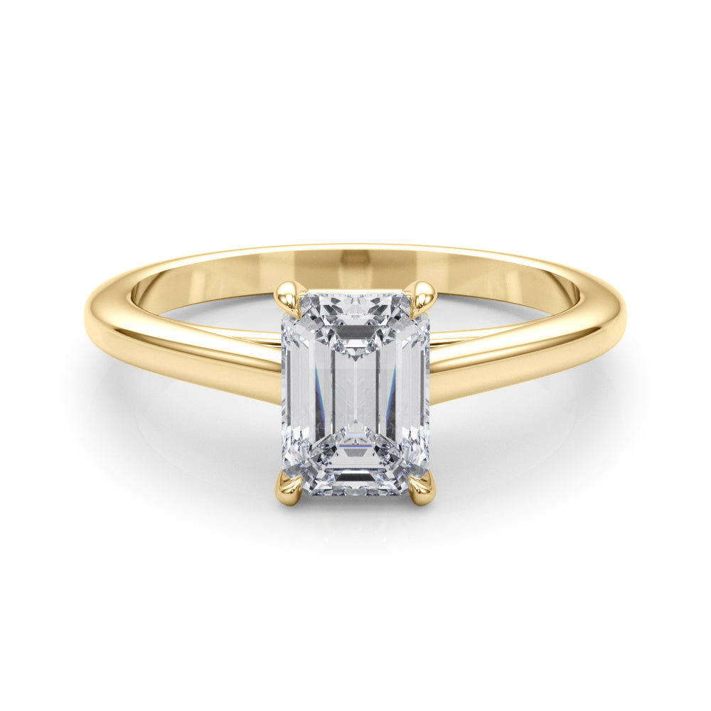 Emerald Cut Diamond Solitaire Engagement Ring · 2.00 ct tw