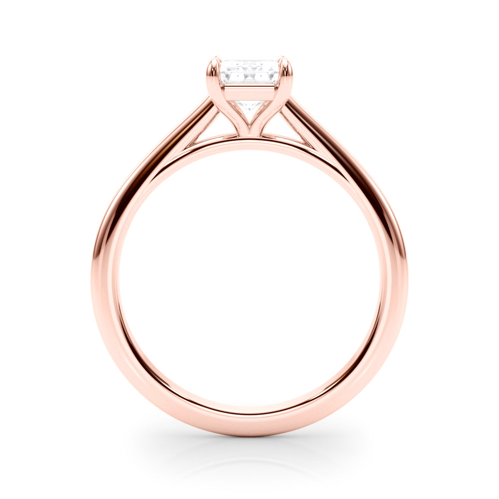 Emerald Cut Diamond Solitaire Engagement Ring · 0.60 ct tw
