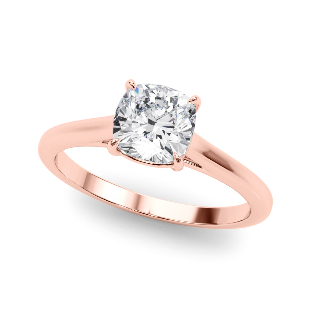 Cushion Diamond Solitaire Engagement Ring · 1.00 ct tw