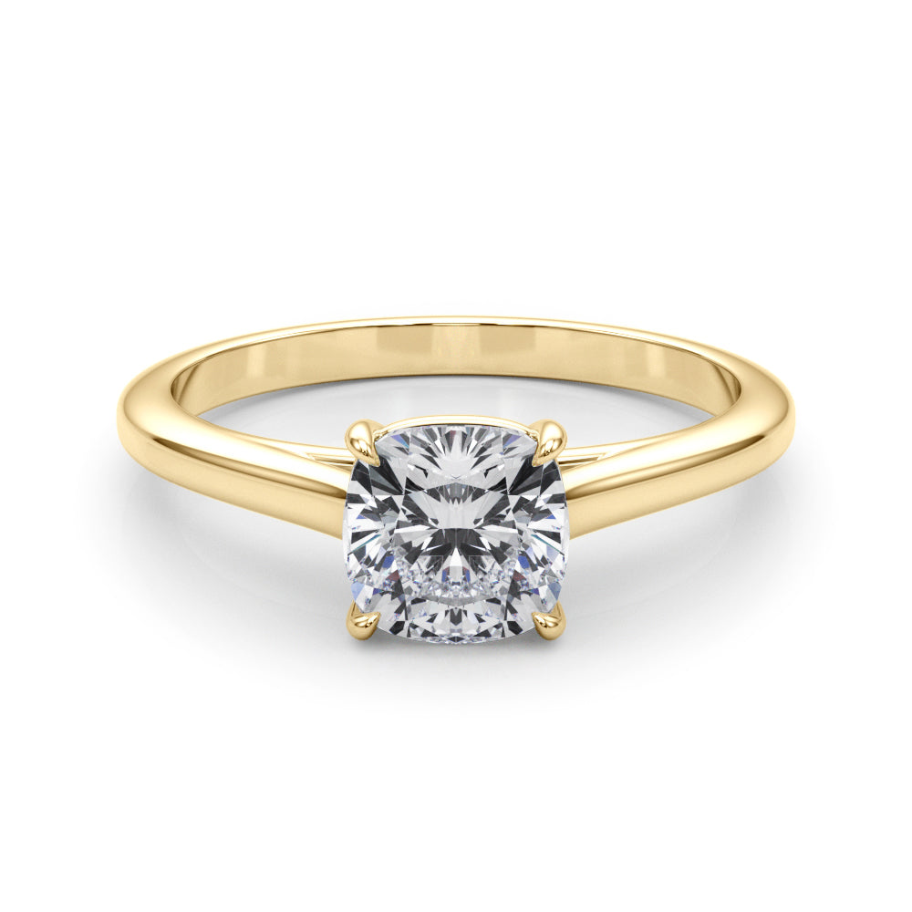 Cushion Diamond Solitaire Engagement Ring · 0.70 ct tw
