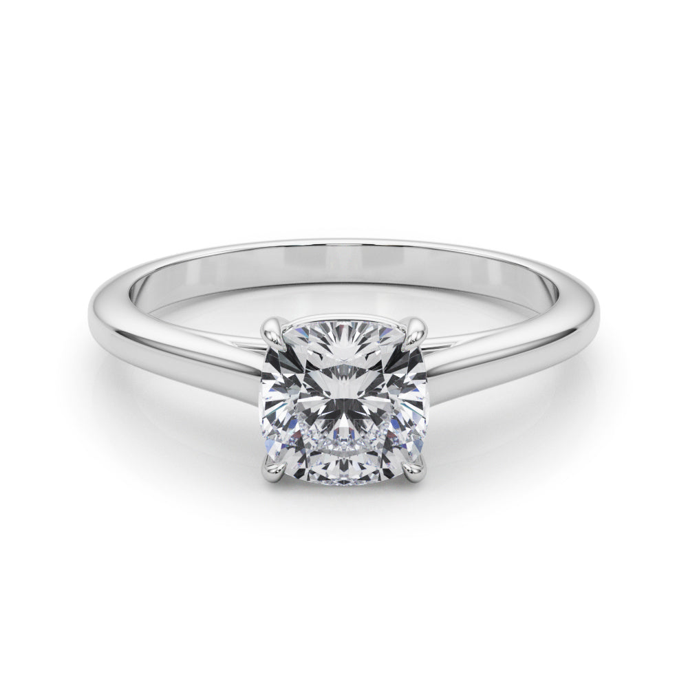 Cushion Diamond Solitaire Engagement Ring · 1.00 ct tw