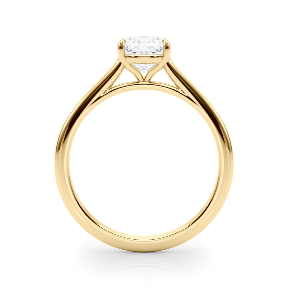 Cushion Diamond Solitaire Engagement Ring · 0.70 ct tw