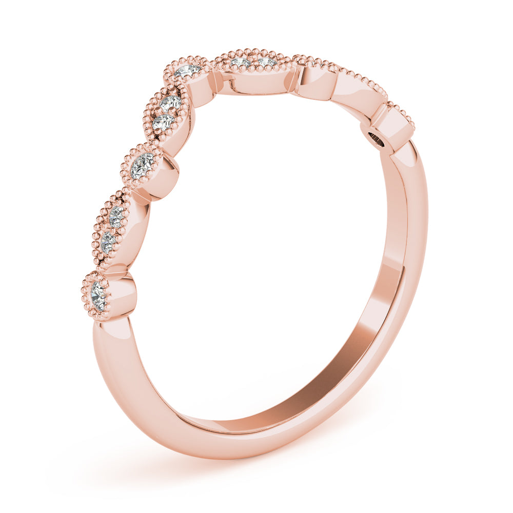 Chevron Diamond Band · 0.12 ct tw