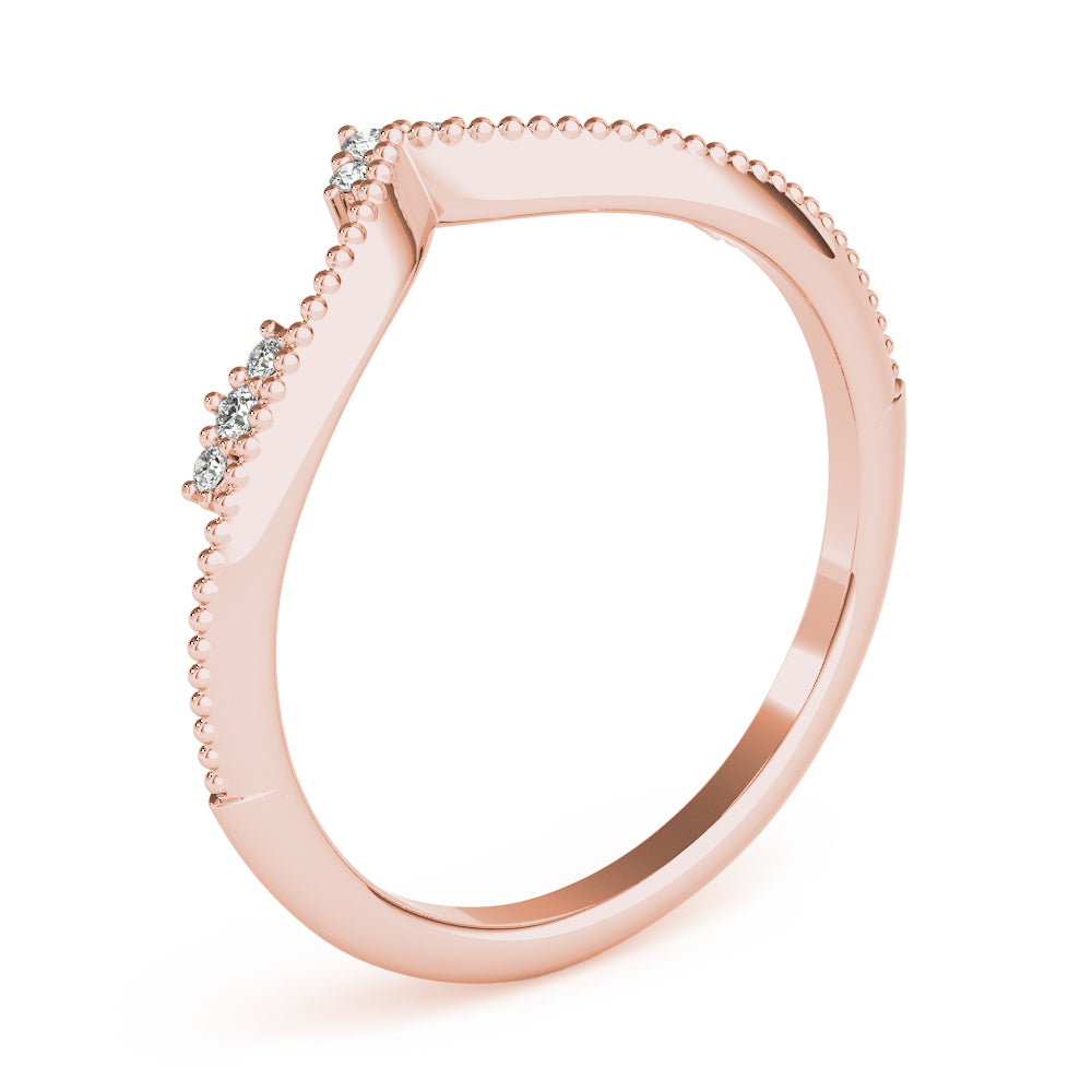 Chevron Diamond Band · 0.07 ct tw