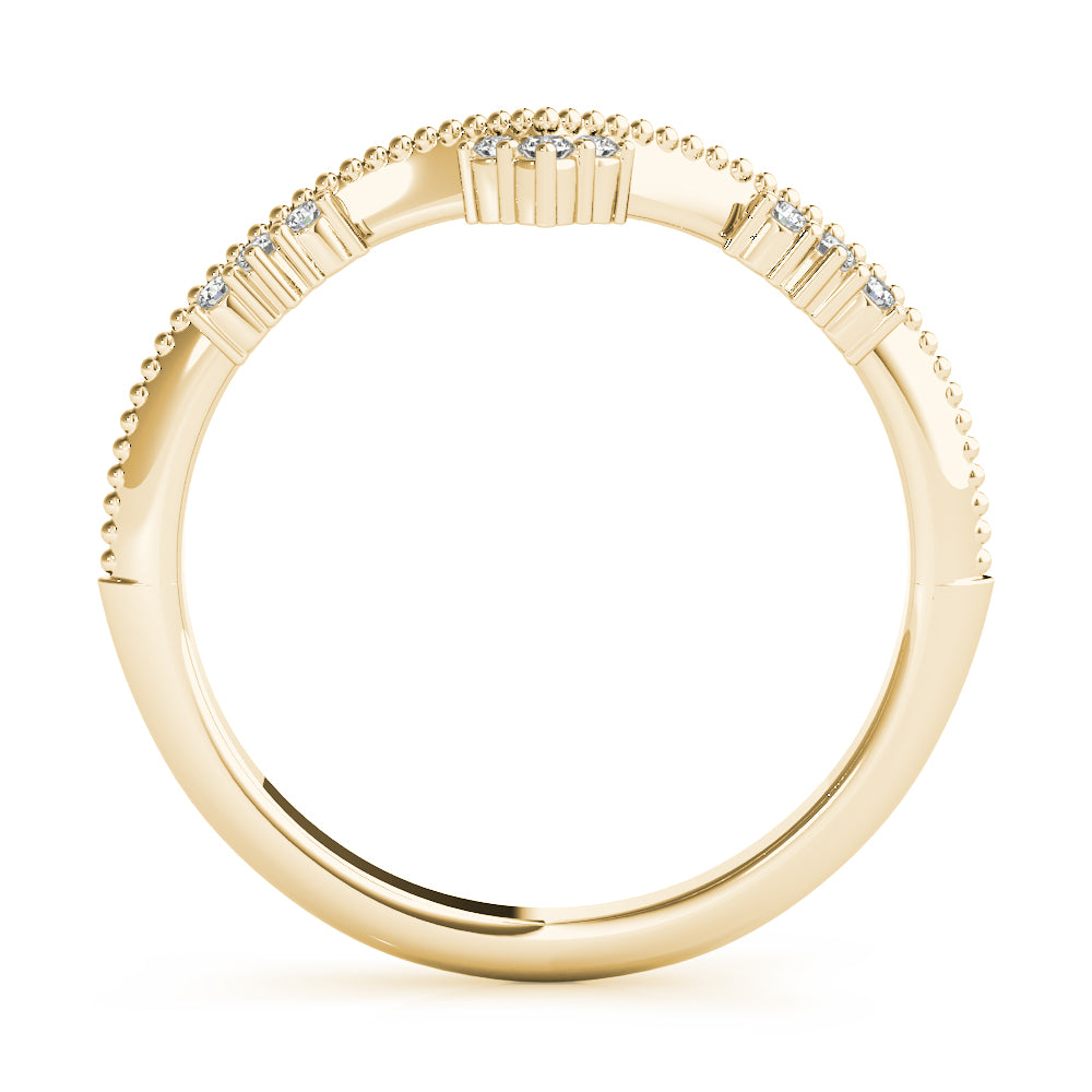 Chevron Diamond Band · 0.07 ct tw