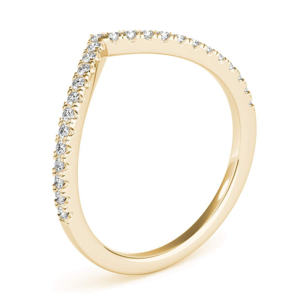 Chevron Diamond Band · 0.19 ct tw