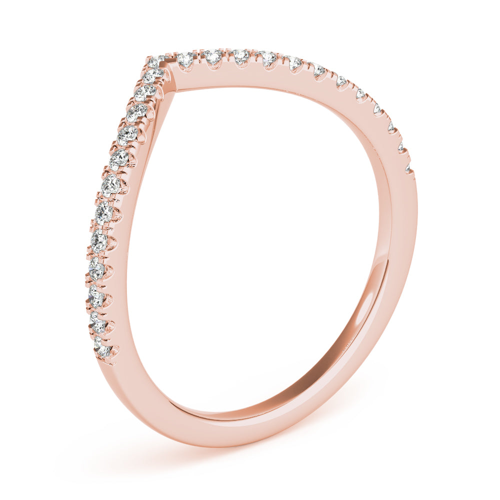 Chevron Diamond Band · 0.19 ct tw