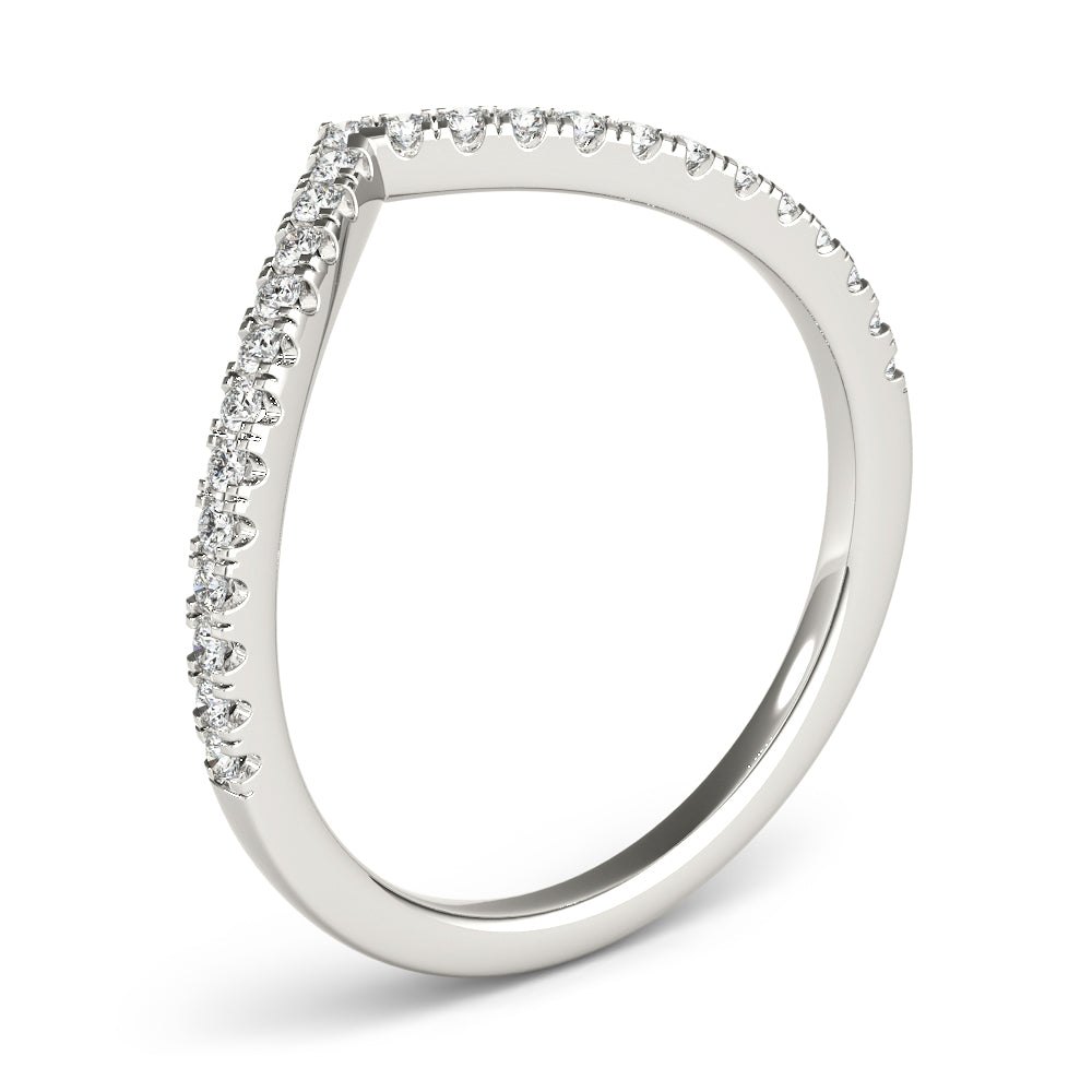 Chevron Diamond Band · 0.19 ct tw