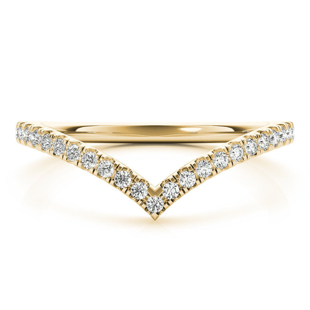 Chevron Diamond Band · 0.19 ct tw