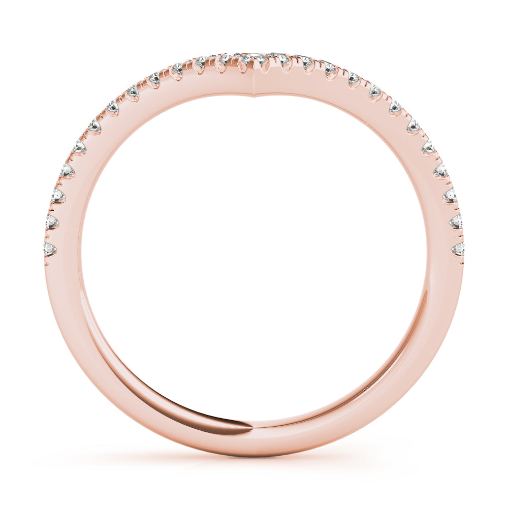 Chevron Diamond Band · 0.19 ct tw