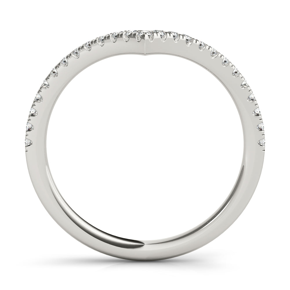 Chevron Diamond Band · 0.19 ct tw