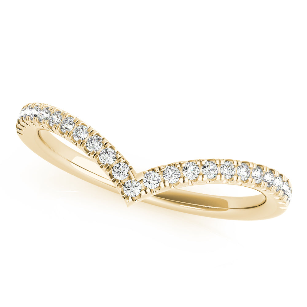 Chevron Diamond Band · 0.19 ct tw