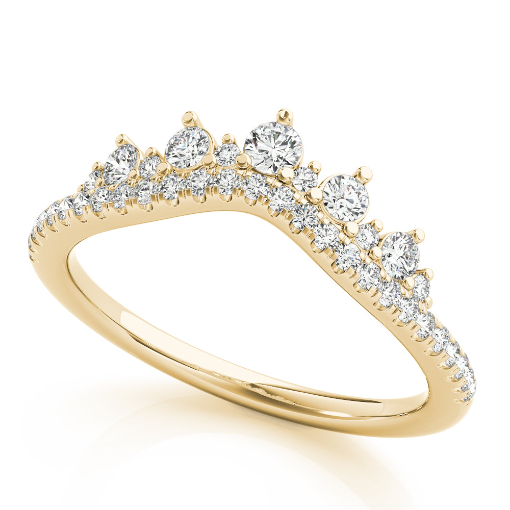 Chevron Diamond Band · 0.36 ct tw