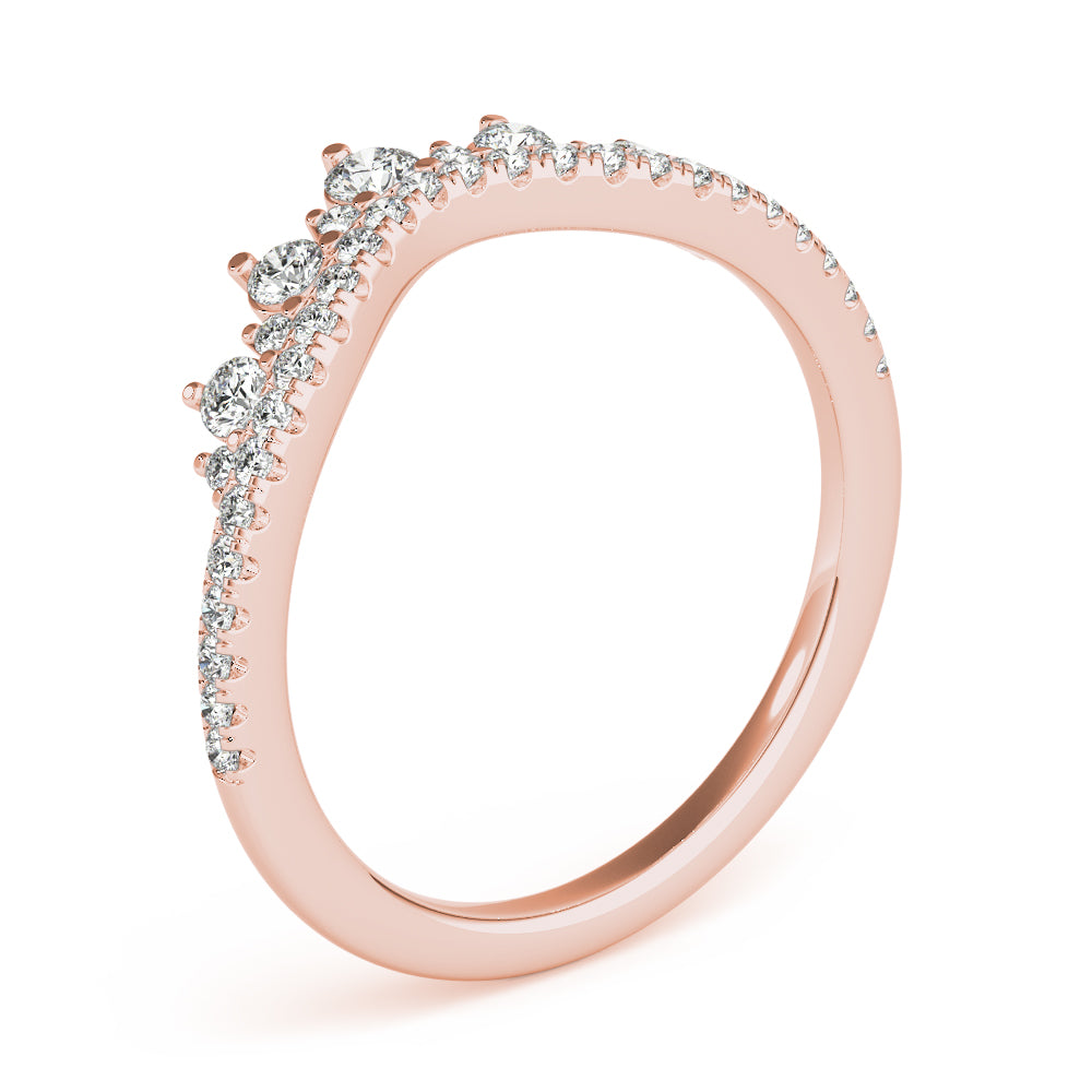 Chevron Diamond Band · 0.36 ct tw