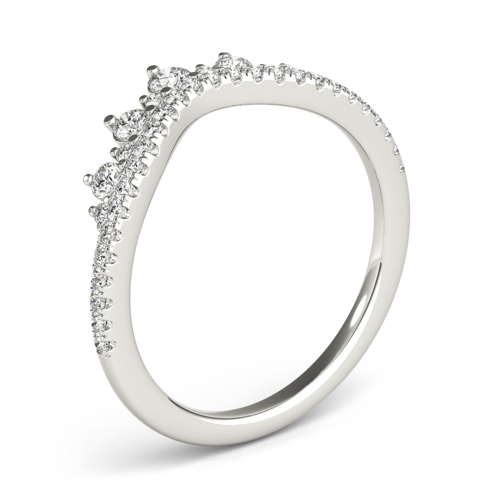 Chevron Diamond Band · 0.36 ct tw