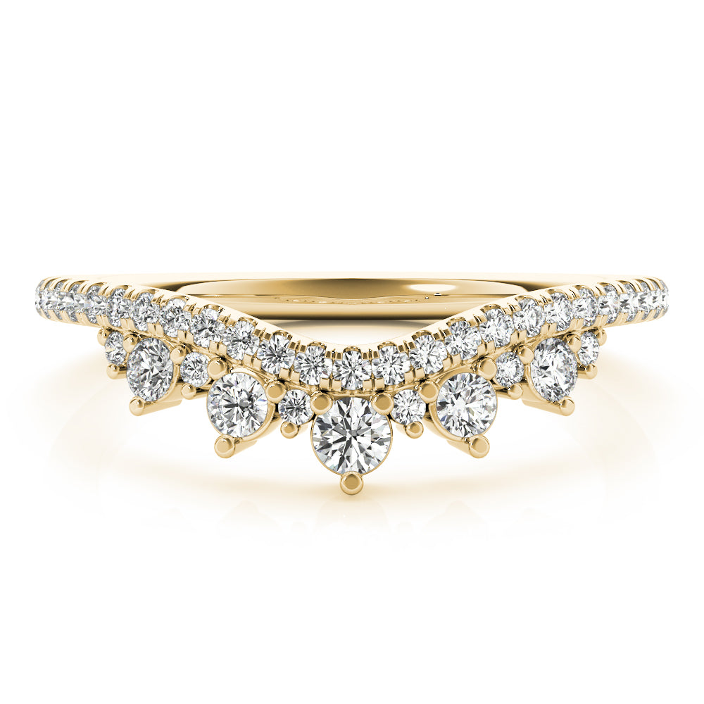 Chevron Diamond Band · 0.36 ct tw