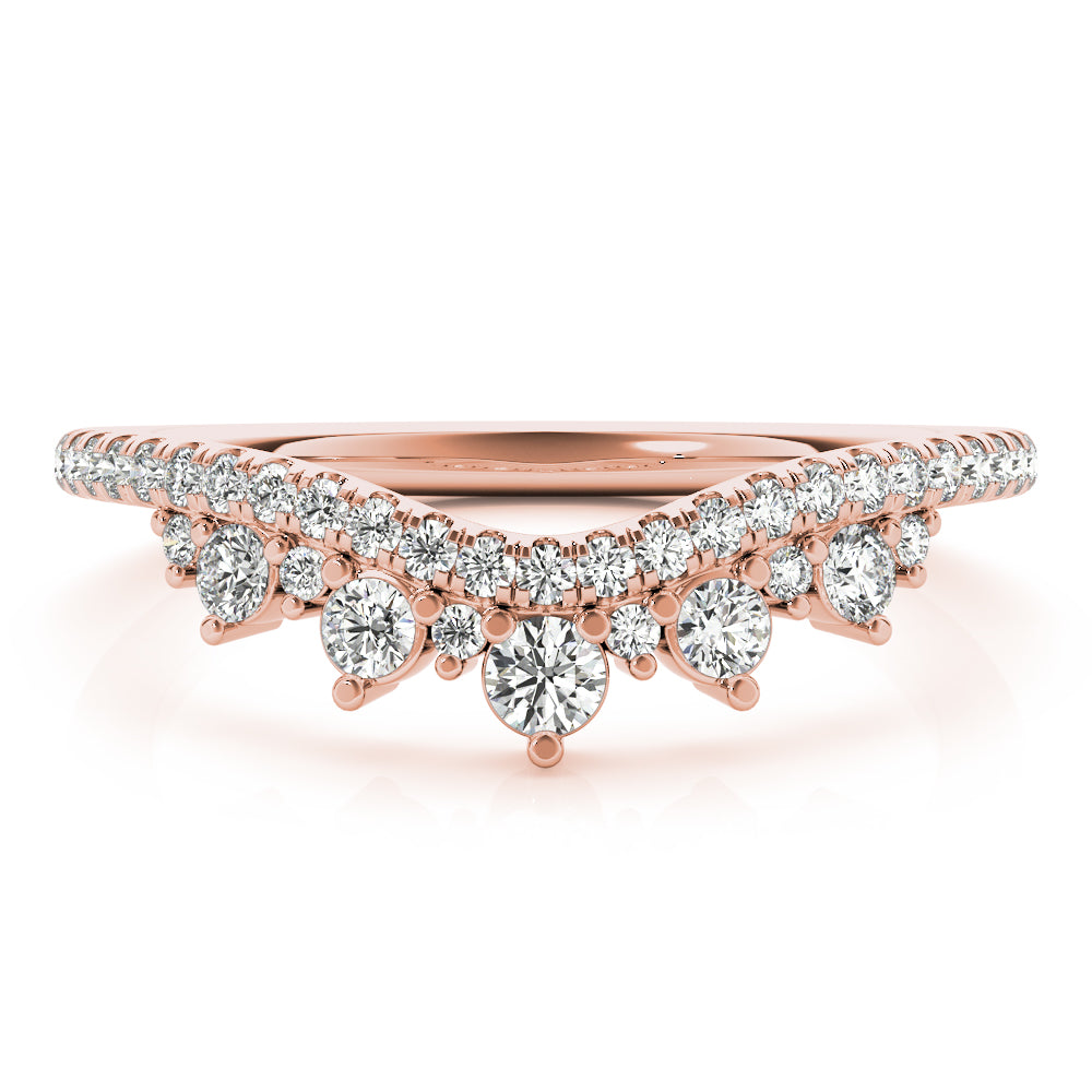 Chevron Diamond Band · 0.36 ct tw