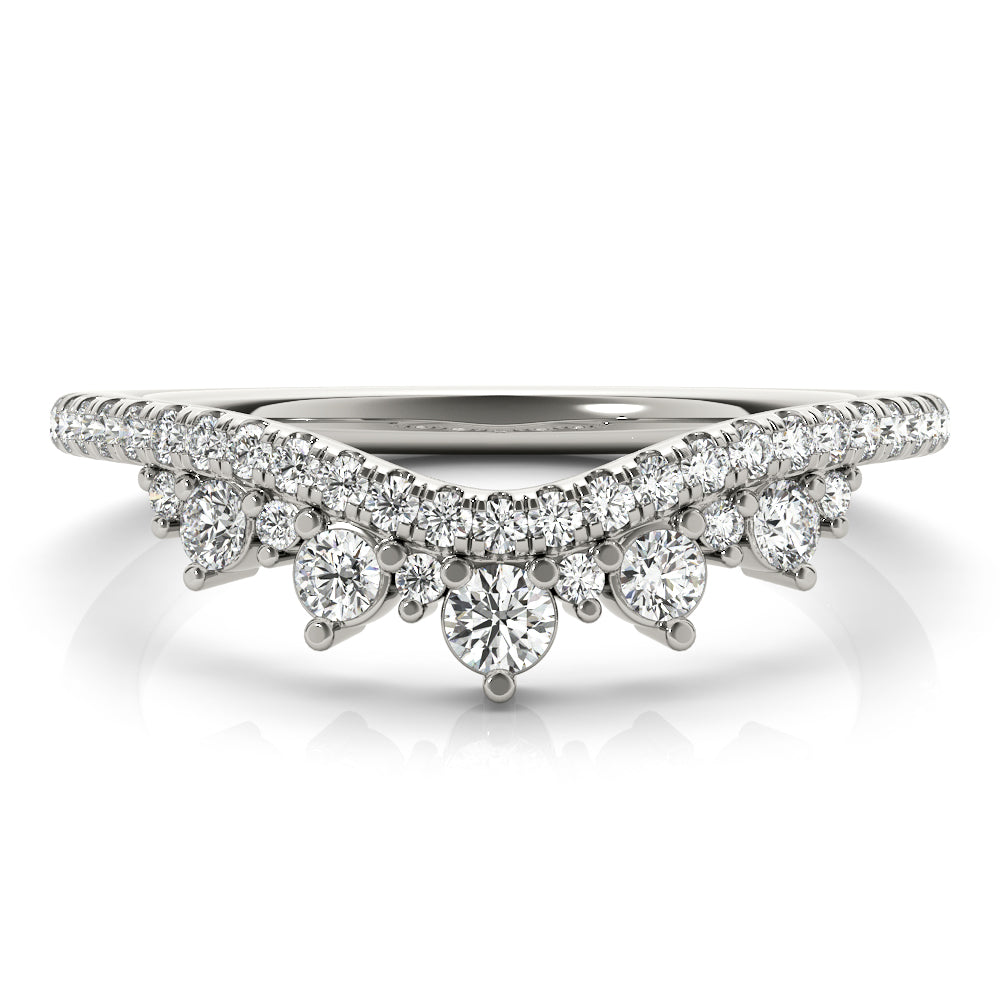 Chevron Diamond Band · 0.36 ct tw