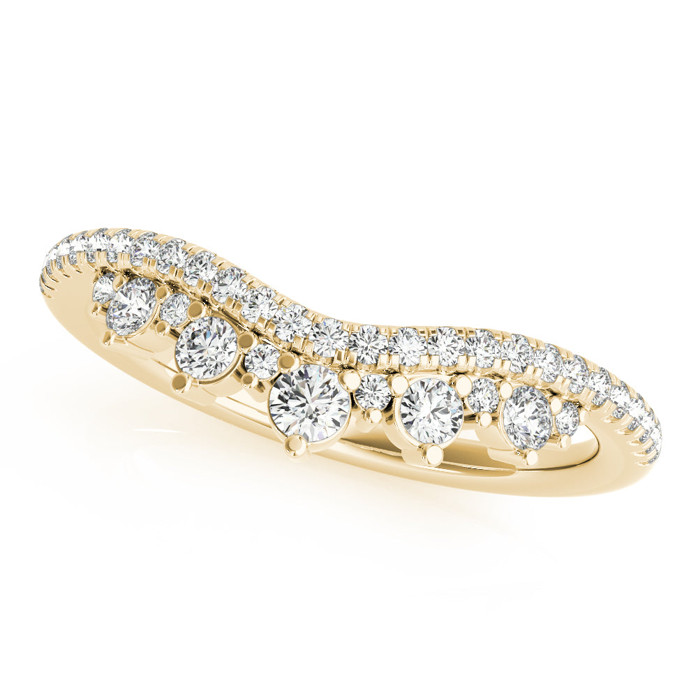 Chevron Diamond Band · 0.36 ct tw