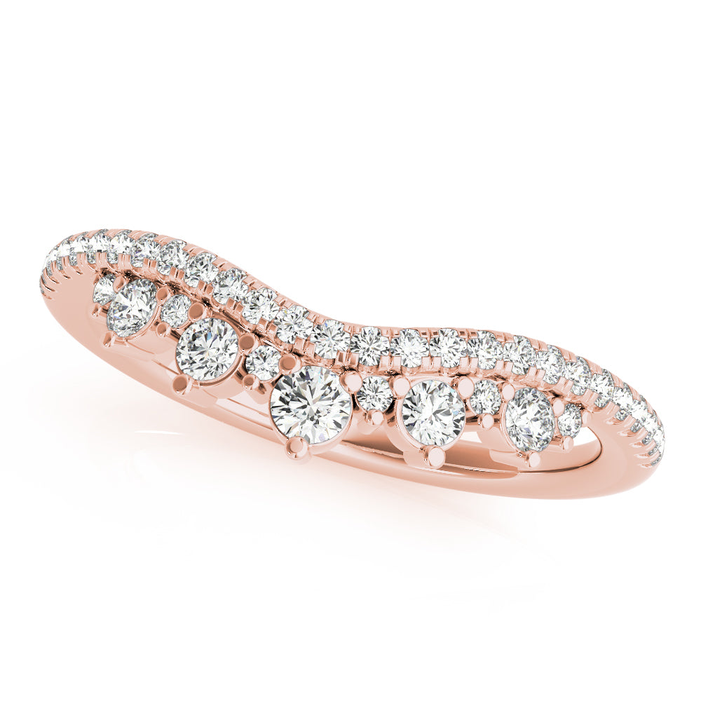 Chevron Diamond Band · 0.36 ct tw