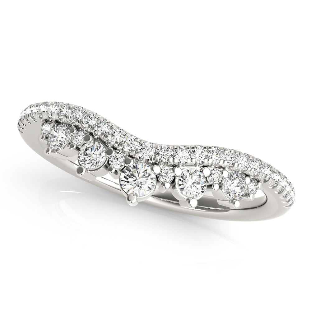 Chevron Diamond Band · 0.36 ct tw