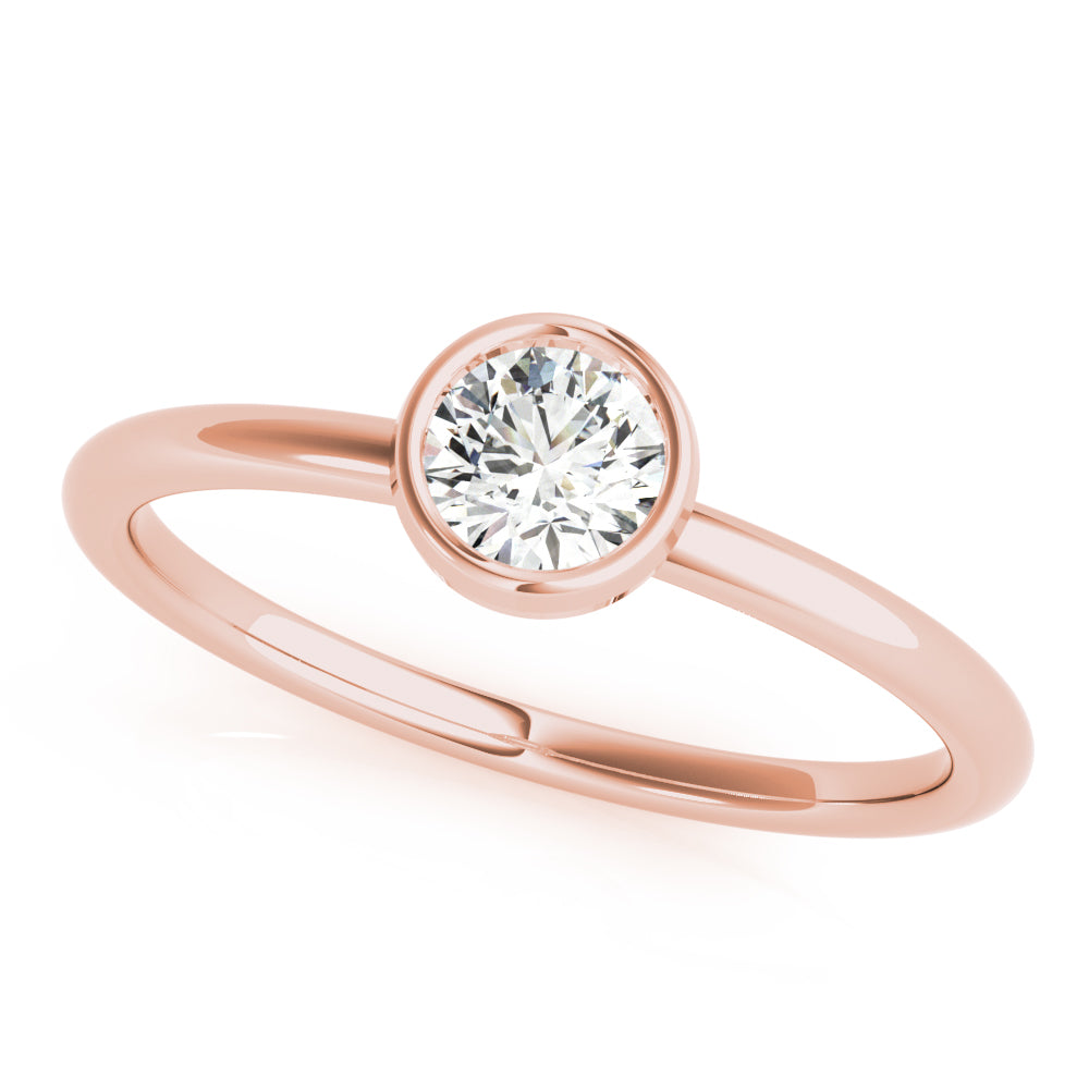 Round Stackable Diamond Solitaire Fashion Ring · 0.33 ct tw