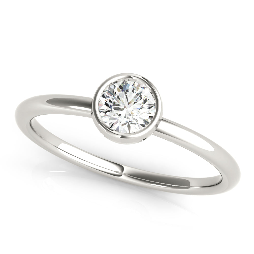 Round Stackable Diamond Solitaire Fashion Ring · 0.33 ct tw