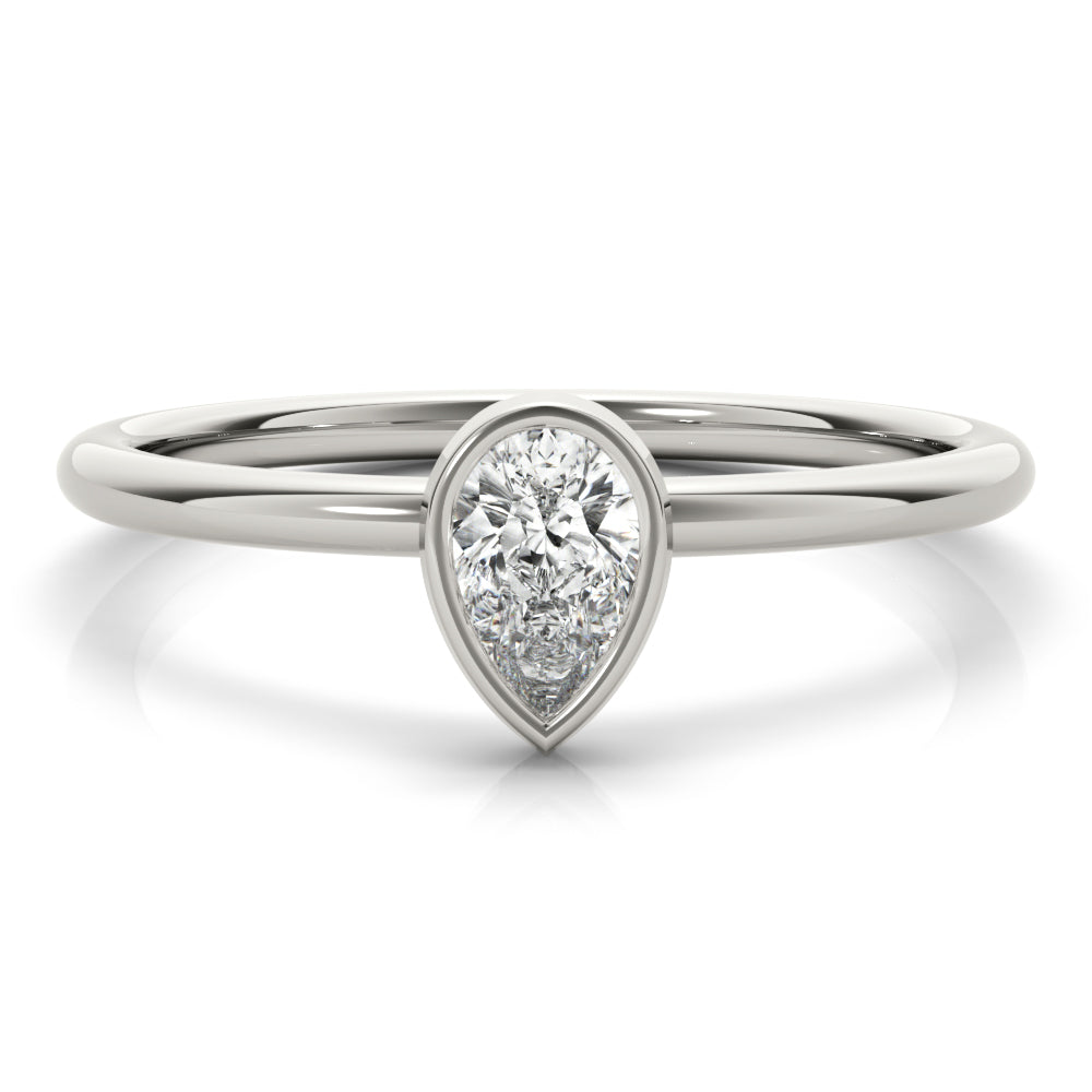 Pear Stackable Diamond Solitaire Fashion Ring · 0.25 ct tw