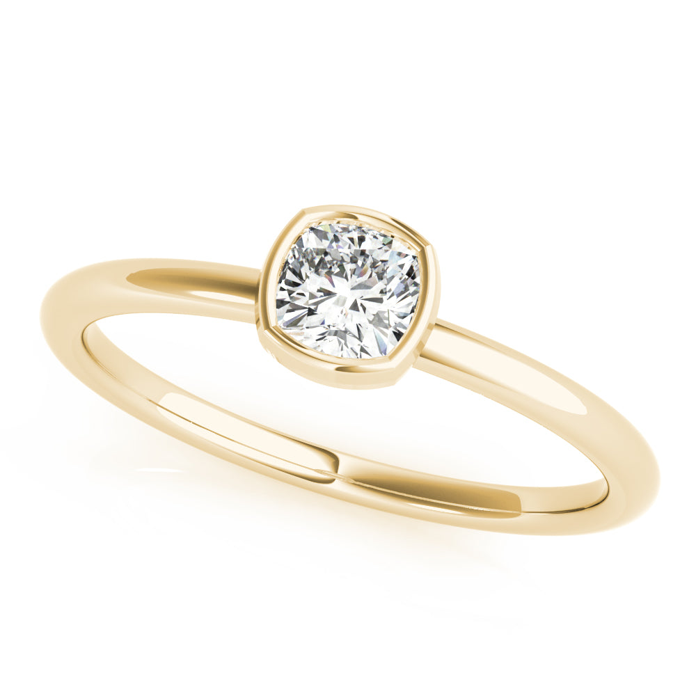 Cushion Stackable Diamond Solitaire Fashion Ring · 0.40 ct tw