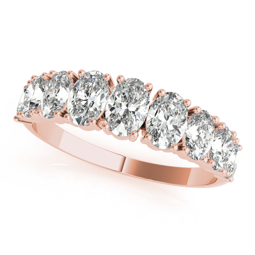 9 Stone Ovals Diamond Band · 1.70 ct tw