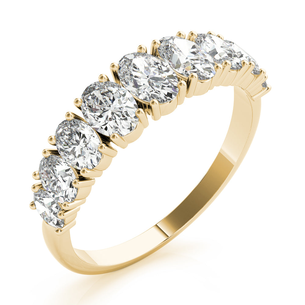 9 Stone Ovals Diamond Band · 1.70 ct tw