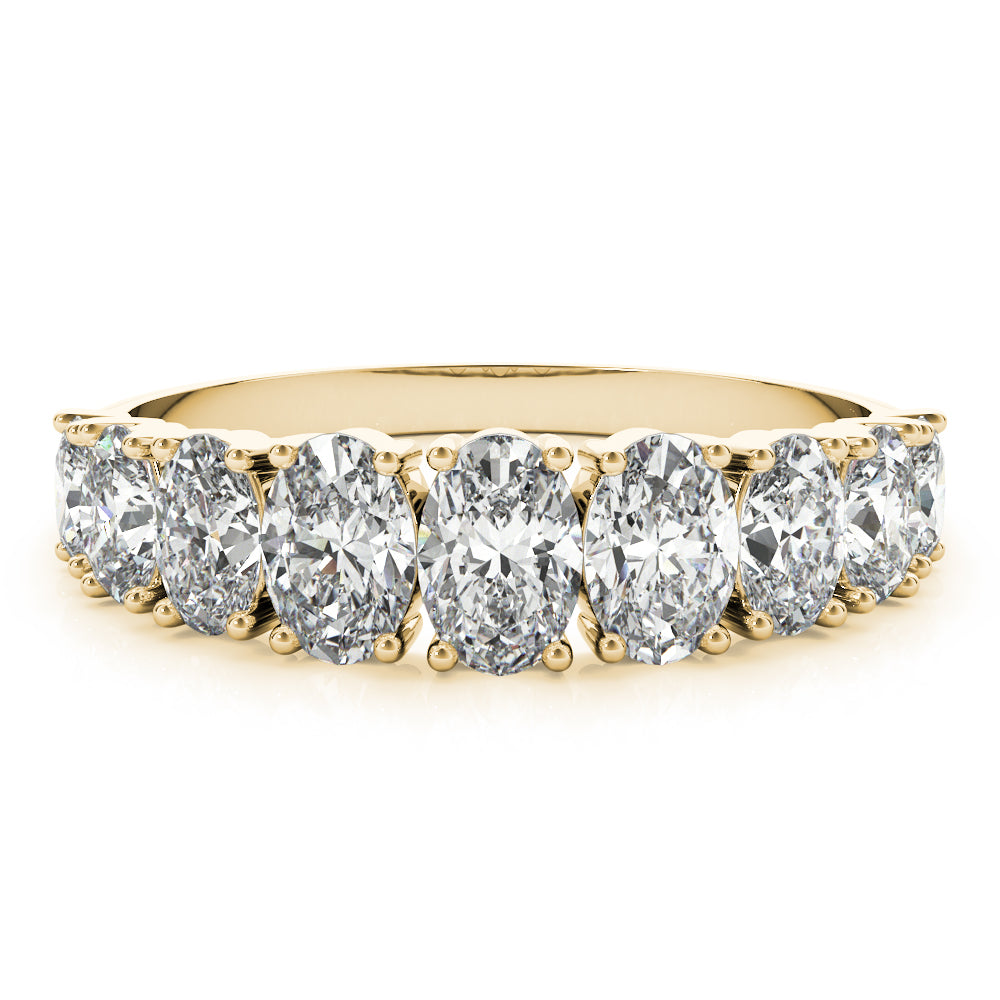 9 Stone Ovals Diamond Band · 1.70 ct tw