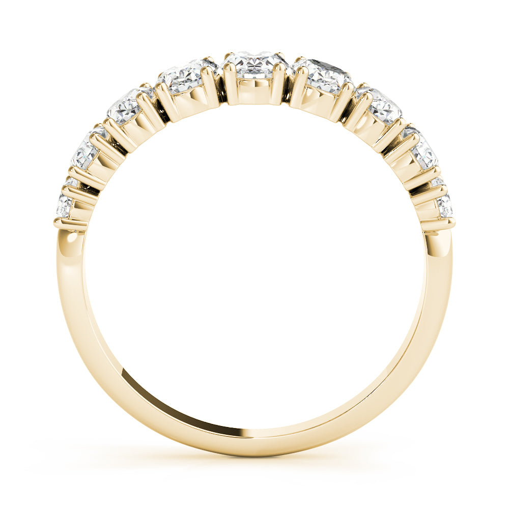 9 Stone Ovals Diamond Band · 1.70 ct tw