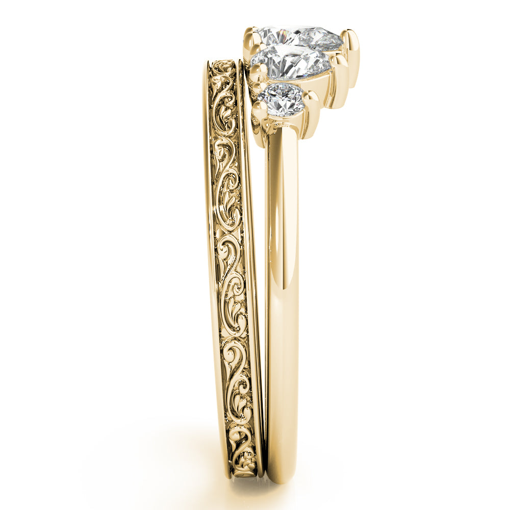 Pear Shape Diamond Fashion Ring · 0.59 ct tw