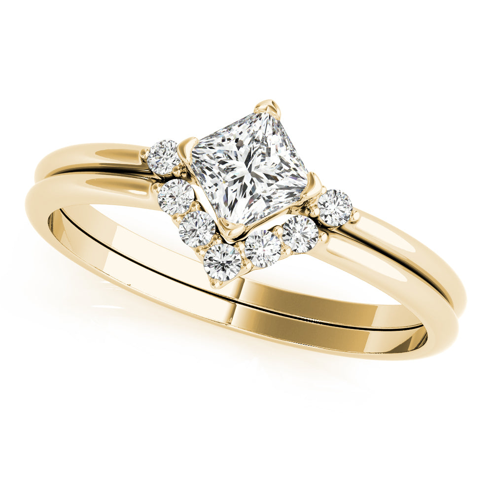 Square Center Diamond Fashion Ring · 0.52 ct tw