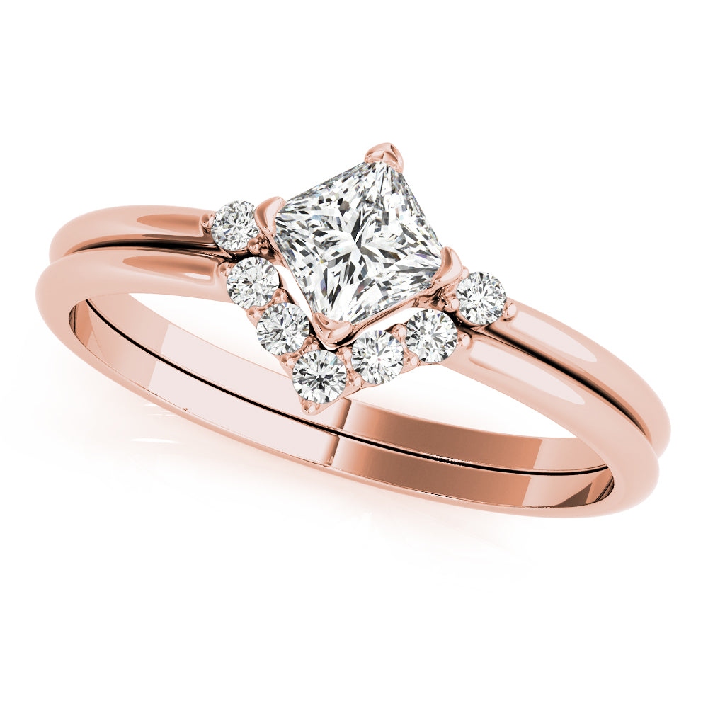 Square Center Diamond Fashion Ring · 0.52 ct tw