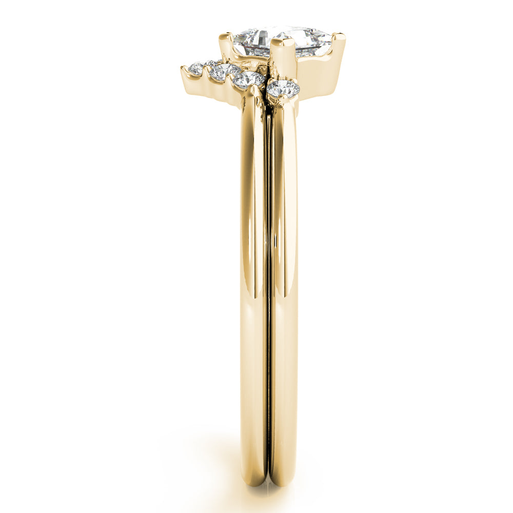 Square Center Diamond Fashion Ring · 0.52 ct tw