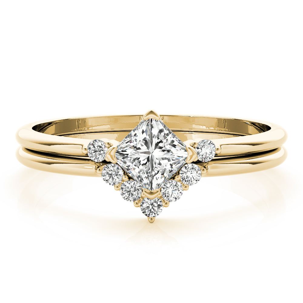 Square Center Diamond Fashion Ring · 0.52 ct tw